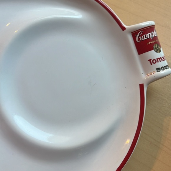 Campbells Soup Sandwich Snack Plate by Westwood 1994 VTG Tomato Soup - Picture 4 of 6